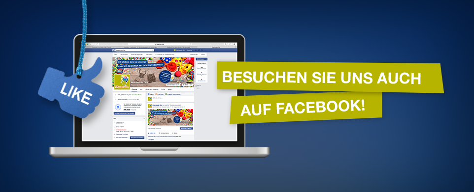 Besuchen Sie uns auf Facebook